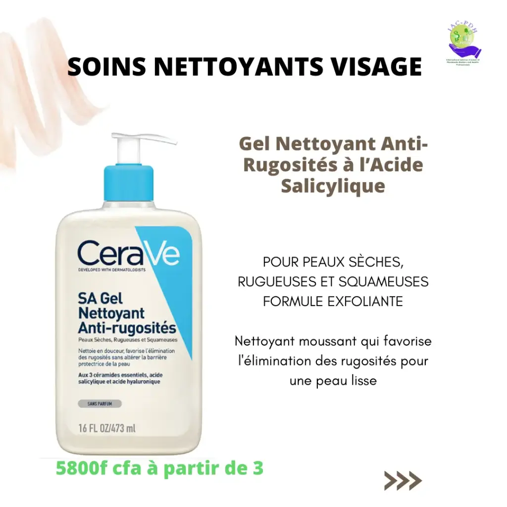 CERAVE GEL NETTOYANT ANTIRUGOSITÉS