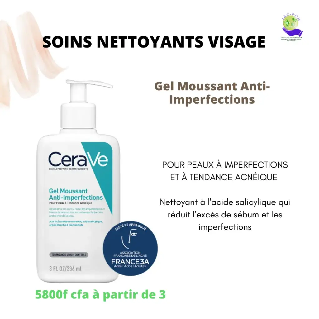 CERAVE GEL MOUSSANT ANTI IMPERFECTIONS