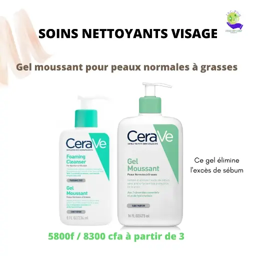 CERAVE GEL MOUSSANT VISAGE 