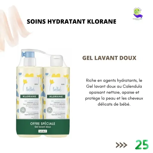 KLORANE LAIT HYDRATANT BÉBÉ 